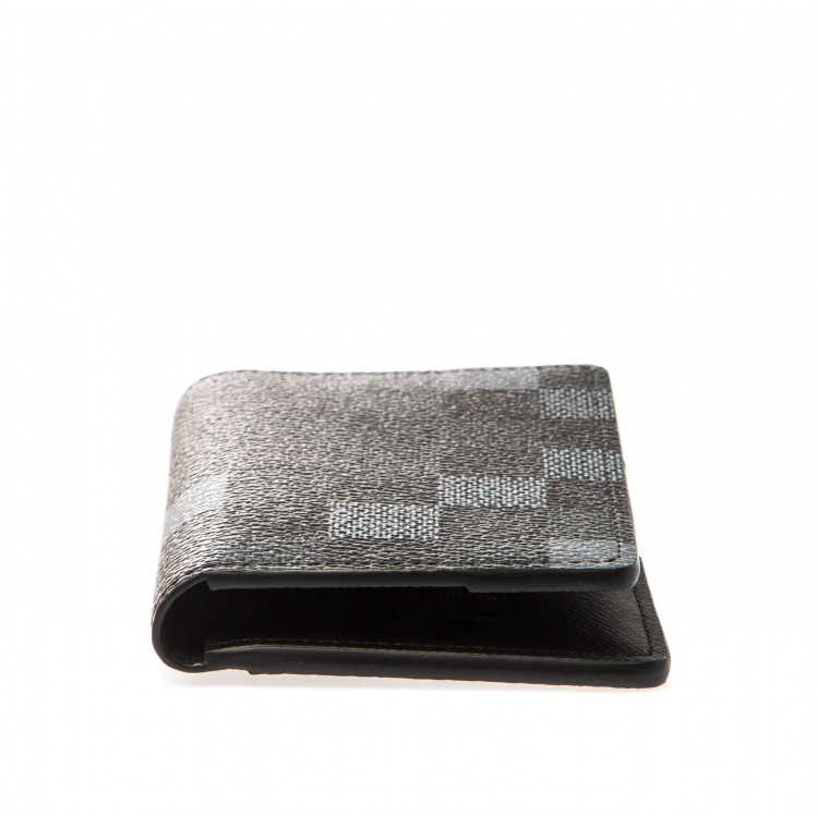 Pre Owned Louis Vuitton Damier Cobalt Canvas Pocket Organizer  