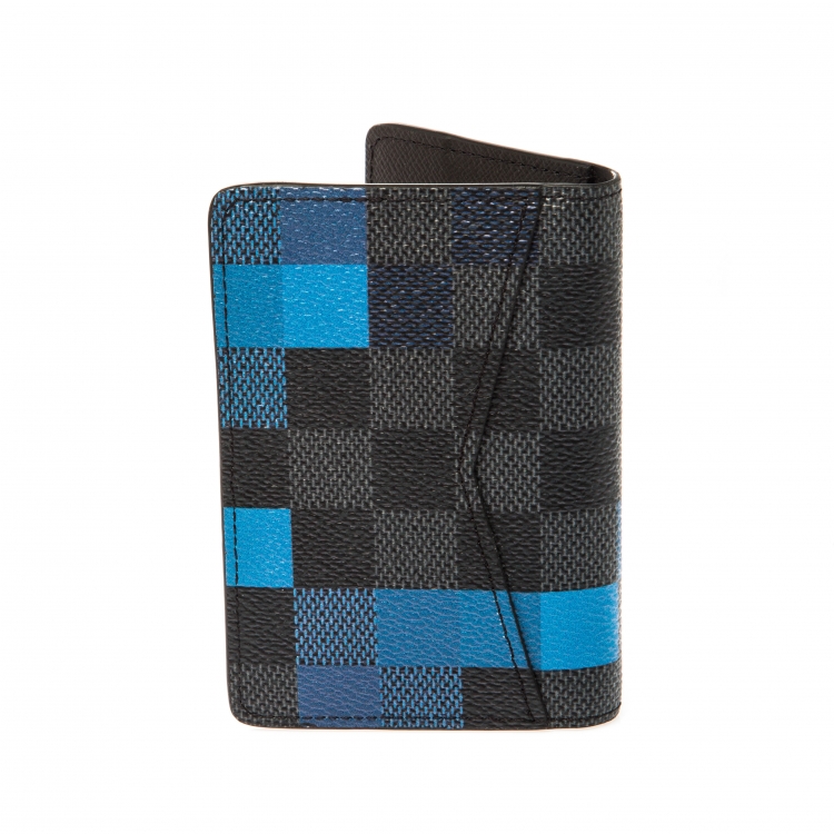مملوكة مسبقًا Louis Vuitton Damier Graphite Pixel Pocket Organizer