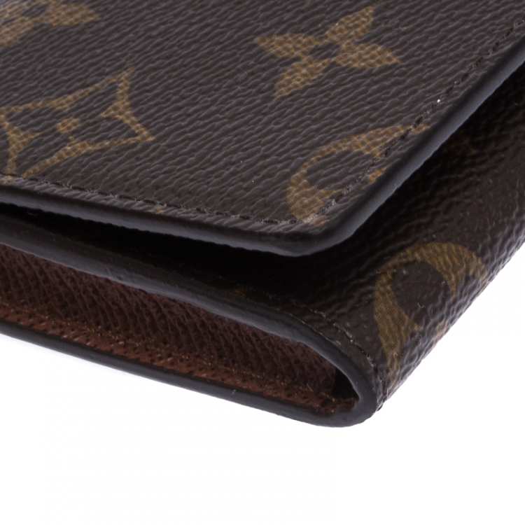 Pre Owned Louis Vuitton Monogram Canvas Enveloppe Carte De Visite 