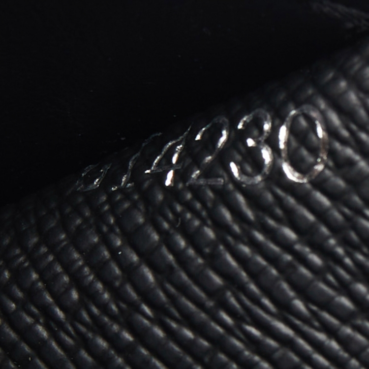 Pre Owned Louis Vuitton Damier Graphite Canvas Card Case