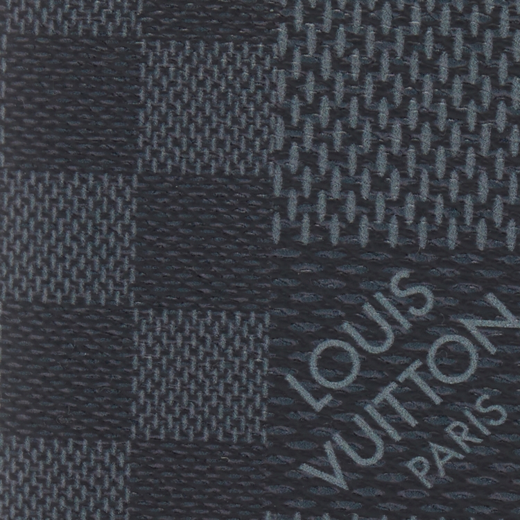 Pre Owned Louis Vuitton Damier Graphite Canvas Card Case