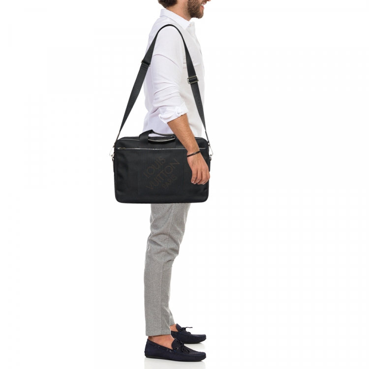 Pre Owned Louis Vuitton Damier Geant Canvas Associe Laptop PM Bag