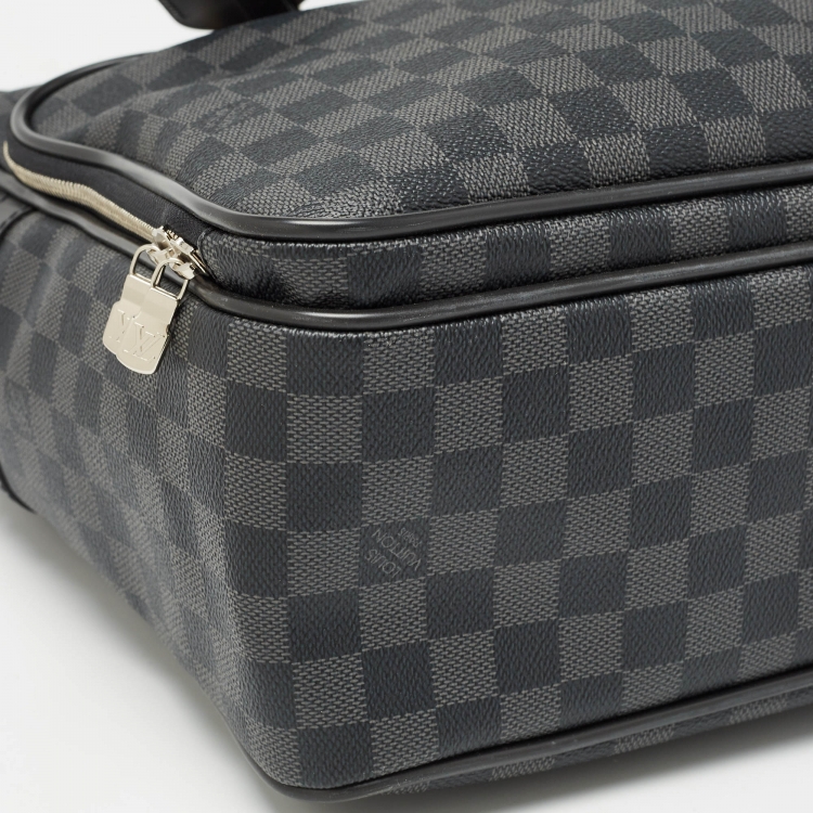Pre Owned Louis Vuitton Damier Graphite Canvas Icare Laptop Bag