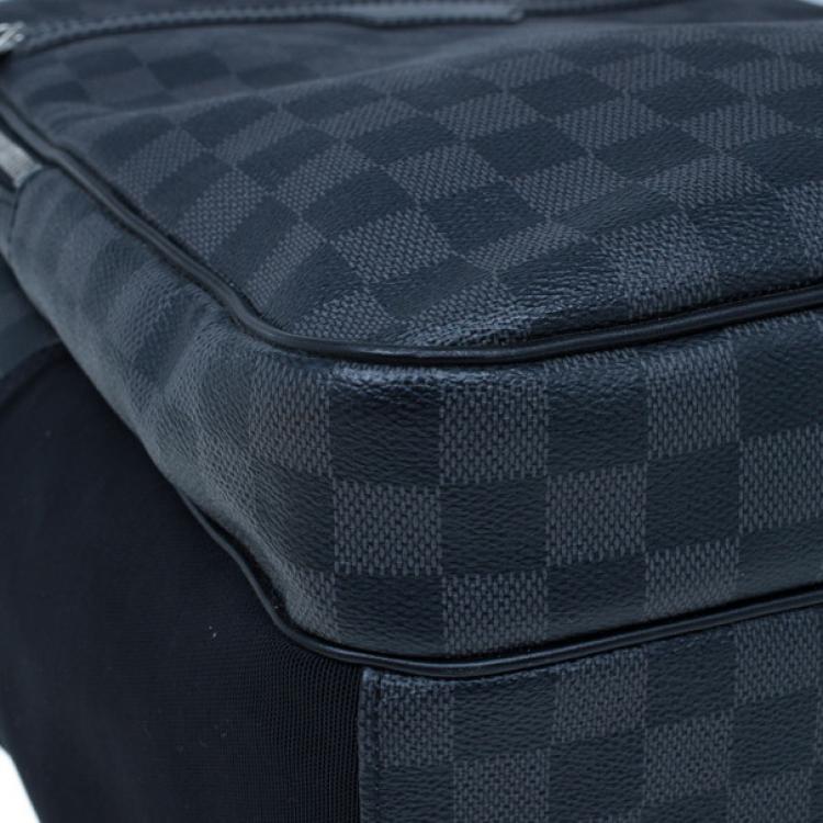 Pre Owned Louis Vuitton Damiere Graphite Michael Backpack