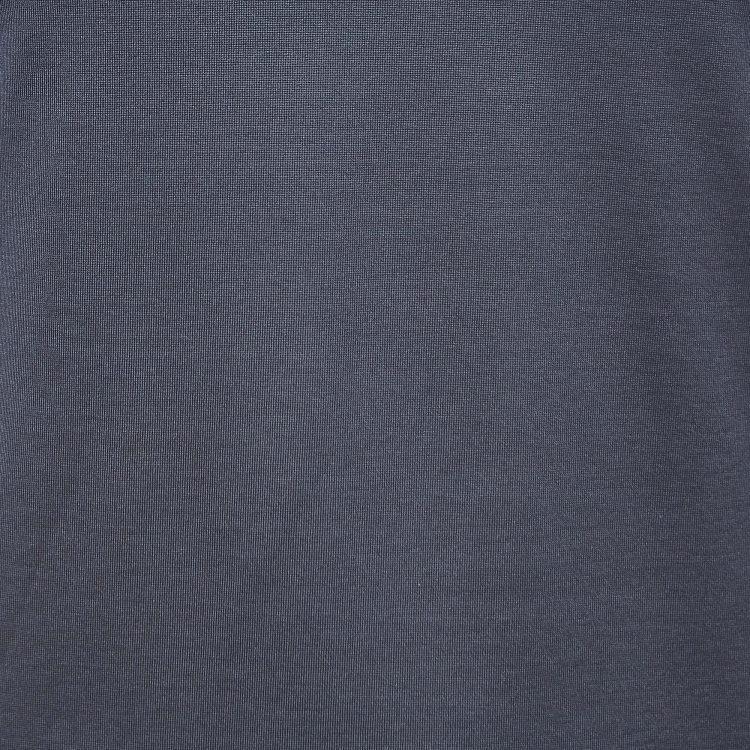 Pre Owned Louis Vuitton Navy Blue Cotton V-Neck T-Shirt XS
