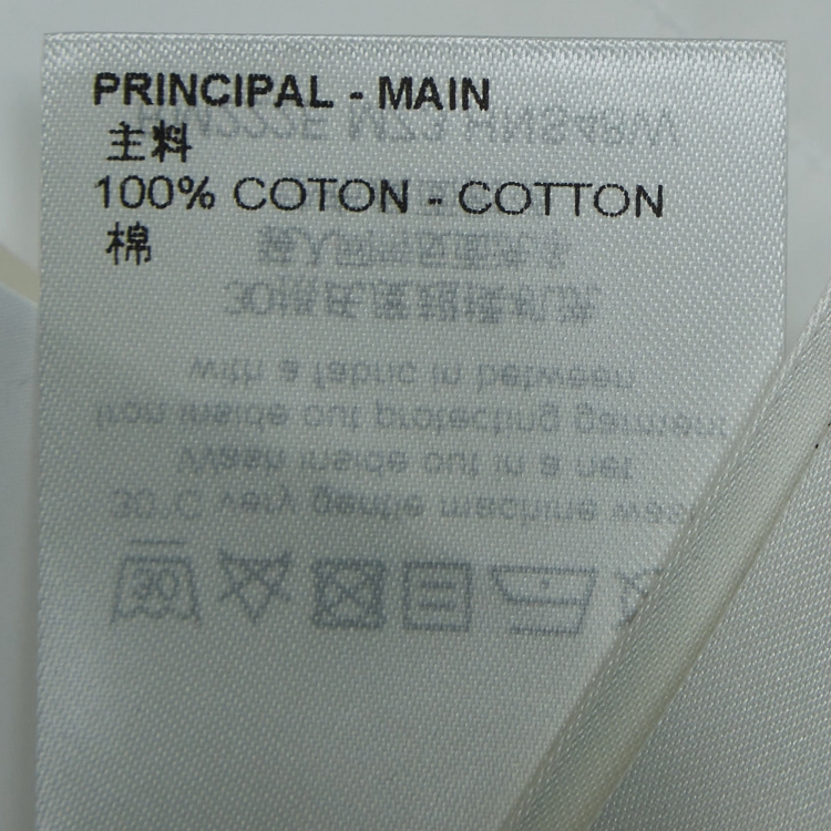 Pre Owned Louis Vuitton White Printed Cotton Shirt L