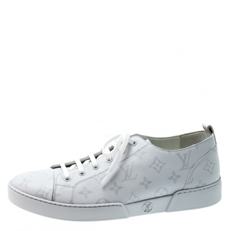 Louis Vuitton Off White Monogram Canvas Match Up Sneakers Size 43 Louis  Vuitton | The Luxury Closet