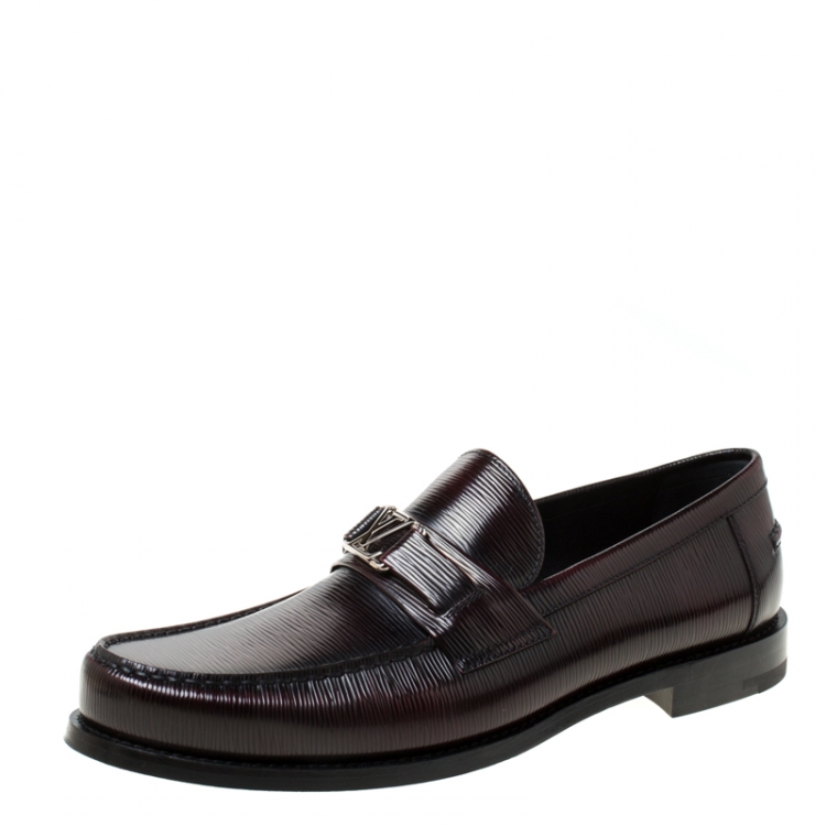 Louis Vuitton men's loafer. Black . LV Initials - Depop