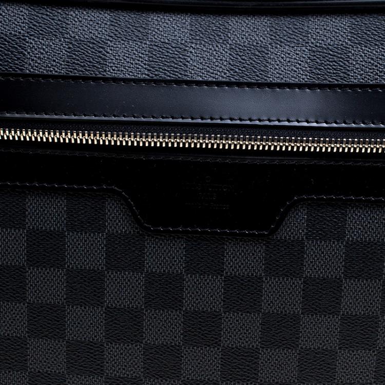 Pre Owned Louis Vuitton Damier Graphite Canvas Pegase Legere Business Suitcase 55