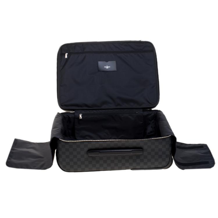 Pre Owned Louis Vuitton Damier Graphite Canvas Pegase Legere Business Suitcase 55