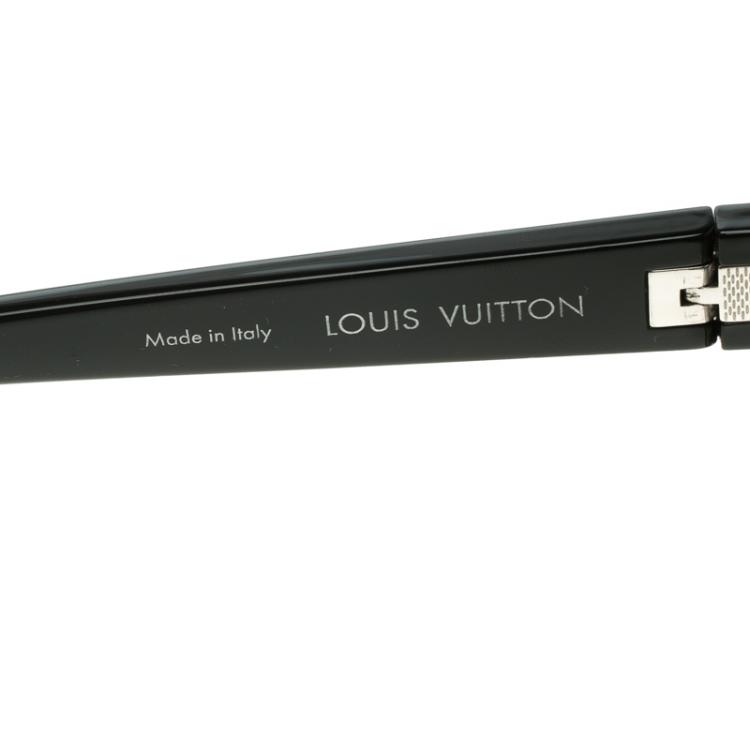 مملوكة مسبقًا Louis Vuitton Black Z0361U Enigme GM Square Sunglasses