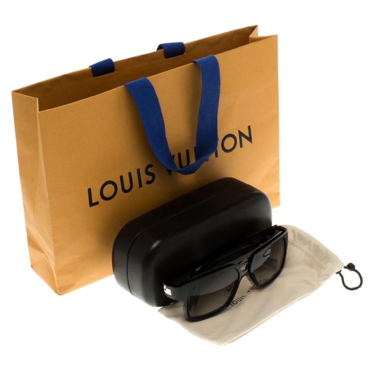 مملوكة مسبقًا Louis Vuitton Black Z0361U Enigme GM Square Sunglasses