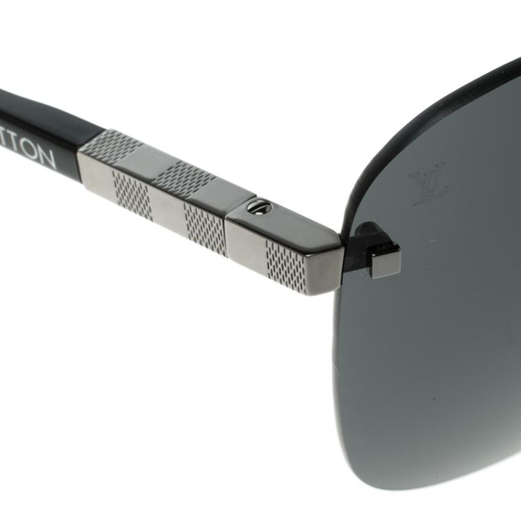 مملوكة مسبقًا Louis Vuitton Black Z0585U Aviator Sunglasses