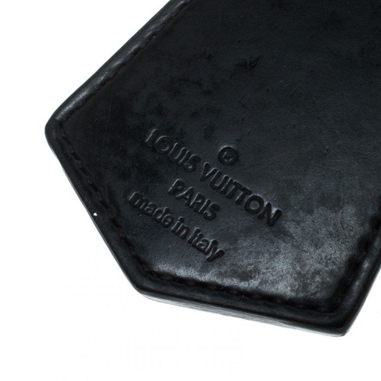 Pre Owned Louis Vuitton Monogram Eclipse Canvas Enchappe Key Holder