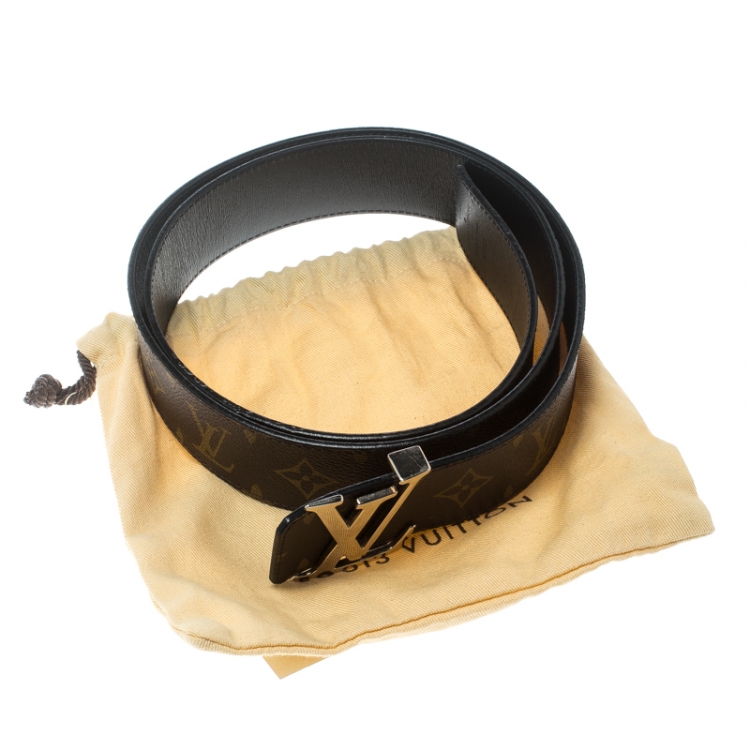 مملوكة مسبقًا Louis Vuitton Monogram Canvas Initiales Belt 110cm