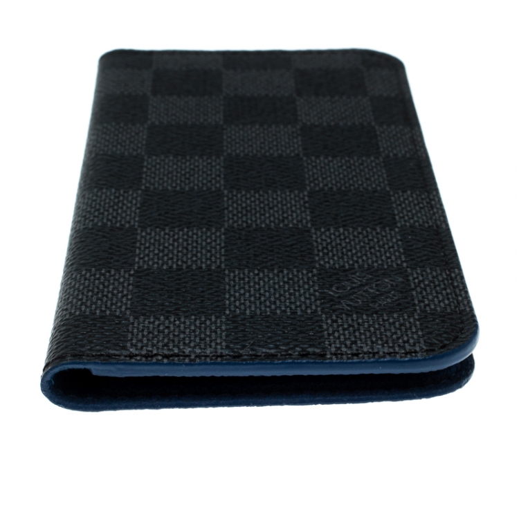 Pre Owned Louis Vuitton Damier Graphite Canvas iPhone 6 Folio Case