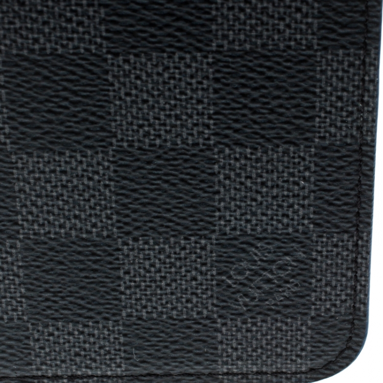 Pre Owned Louis Vuitton Damier Graphite Canvas iPhone 6 Folio Case