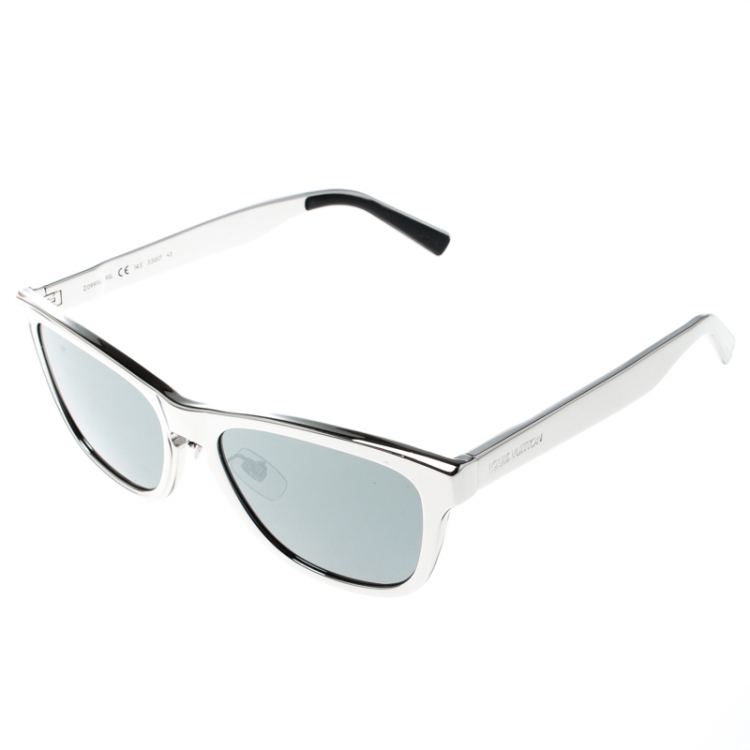 مملوكة مسبقًا Louis Vuitton Black Silver ZO999U Wayfarer Sunglasses