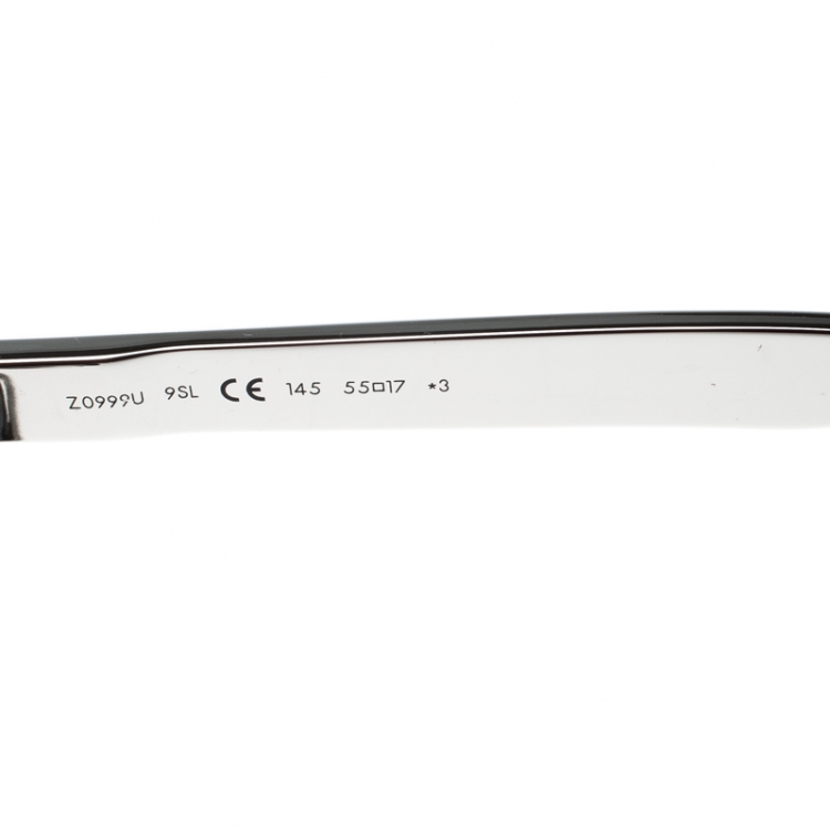 مملوكة مسبقًا Louis Vuitton Black Silver ZO999U Wayfarer Sunglasses