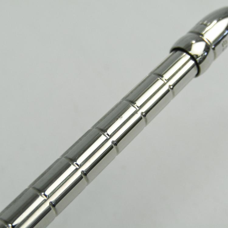 Pre Owned Louis Vuitton Silver Tone Agenda Ballpoint Pen