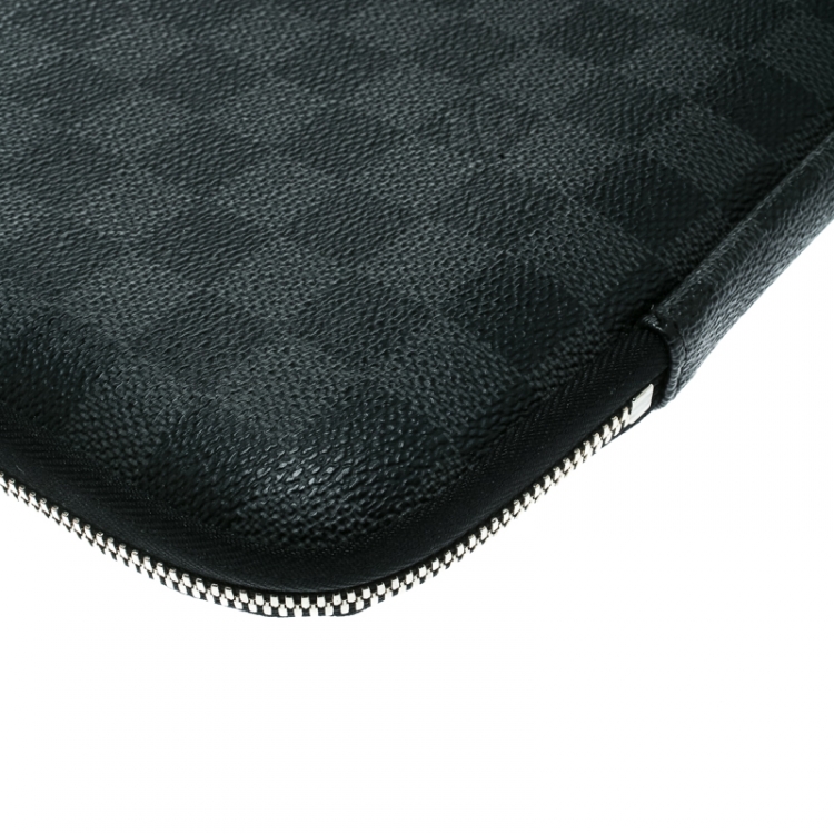 مملوكة مسبقًا Louis Vuitton Damier Graphite Canvas Laptop Sleeve