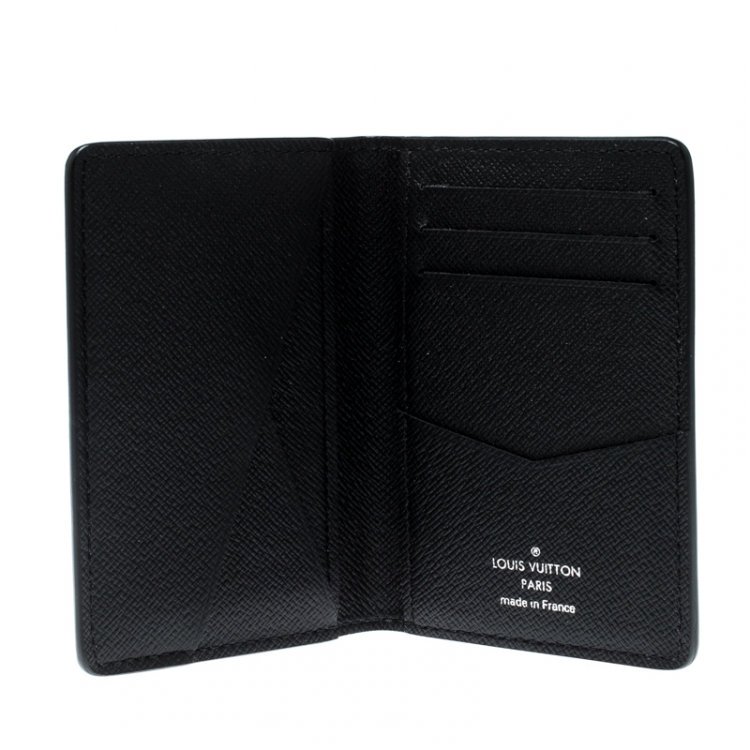 Pre Owned Louis Vuitton Monogram Eclipse Canvas Pocket Organizer