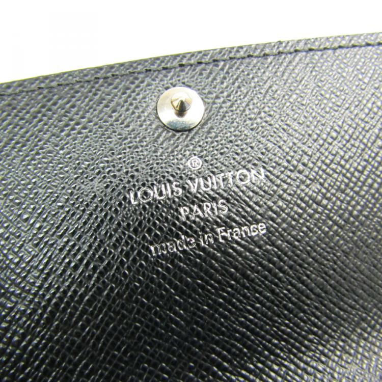 Pre Owned Louis Vuitton Damier Graphite Canvas 6 Key Holder