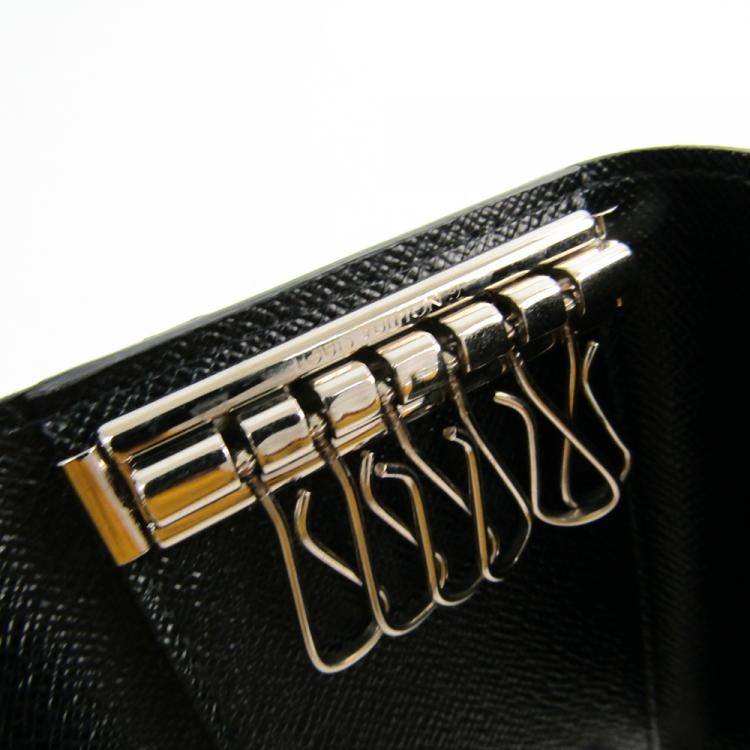 Pre Owned Louis Vuitton Damier Graphite Canvas 6 Key Holder