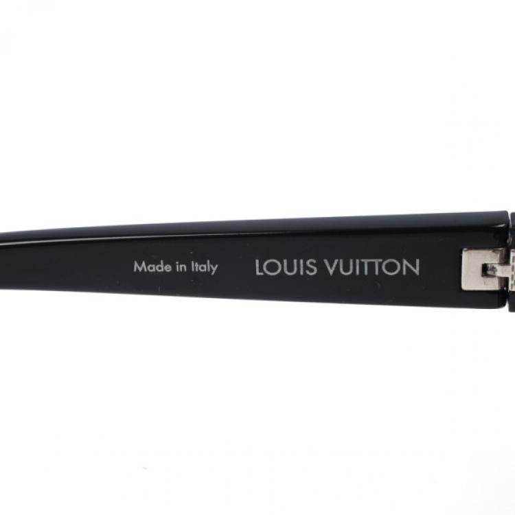 Pre Owned Louis Vuitton Black Enigme GM Men Sunglasses