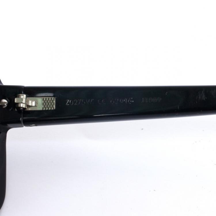 Pre Owned Louis Vuitton Black Possession Carre Mens Sunglasses