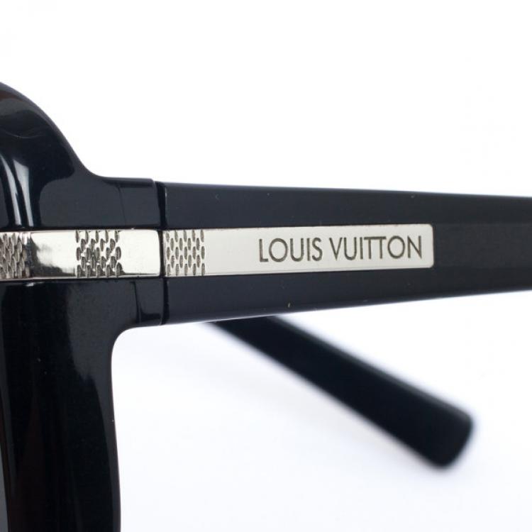 Pre Owned Louis Vuitton Black Possession Carre Mens Sunglasses
