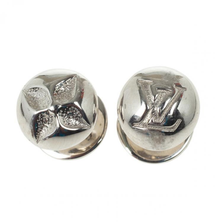 Silver cufflinks Louis Vuitton Silver in Silver - 35822270