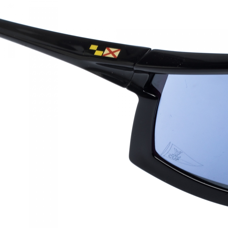 Pre Owned Louis Vuitton Cup Black/Blue M80715 Sport Sunglasses