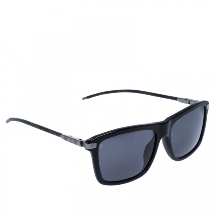 Louis Vuitton Damier Mens Sunglasses, Black