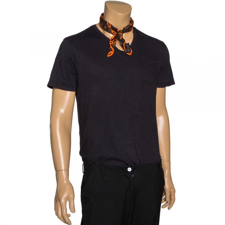 Louis Vuitton Bandana Monogram Denim Shirt, Men's Fashion, Tops