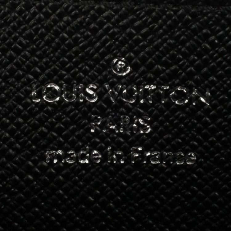 Pre Owned Louis Vuitton Damier Graphite Zippy Coin Purse