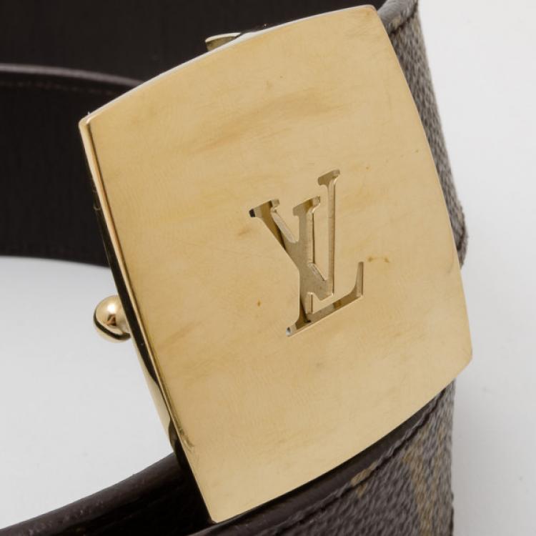 Pre Owned Louis Vuitton Initials Monogram Belt