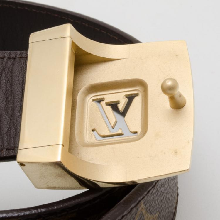 Pre Owned Louis Vuitton Initials Monogram Belt