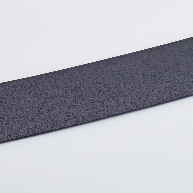 Pre Owned Louis Vuitton Black Leather Neogram Buckle Belt 95 CM
