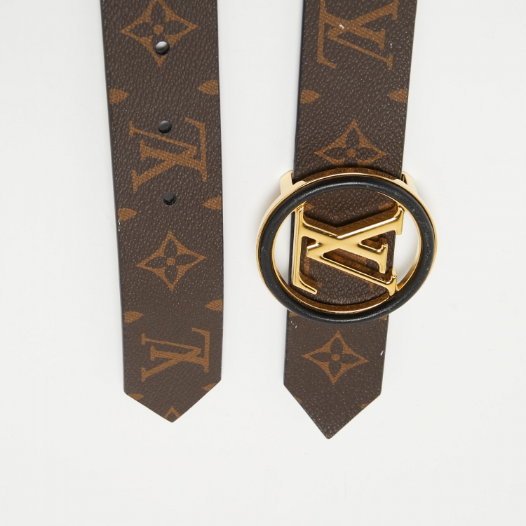 مملوكة مسبقًا Louis Vuitton Monogram Canvas LV Around Reversible Belt 80CM