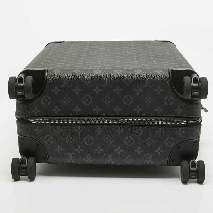 Pre Owned Louis Vuitton Monogram Eclipse Canvas Horizon 55 Suitcase