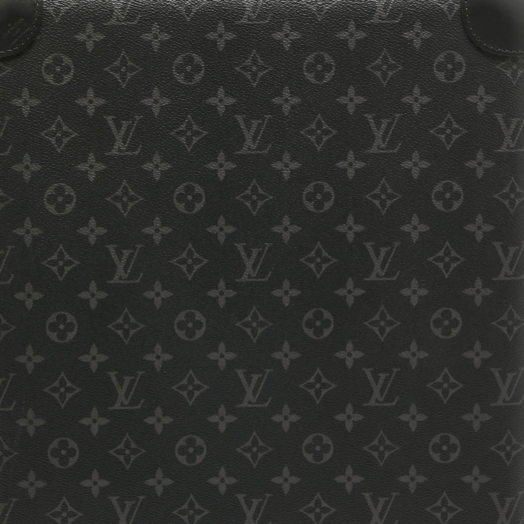Pre Owned Louis Vuitton Monogram Eclipse Canvas Horizon 55 Suitcase
