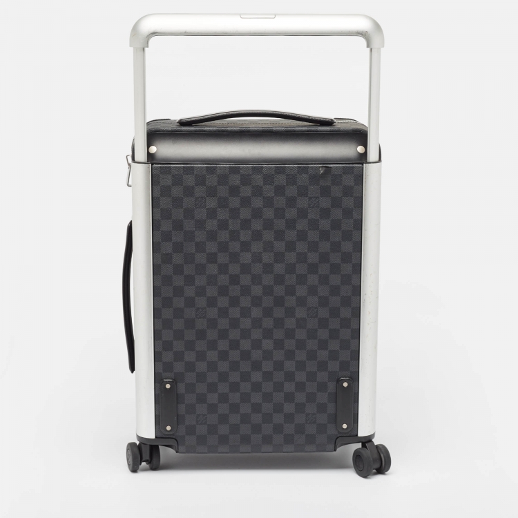Pre Owned Louis Vuitton Damier Graphite Canvas Horizon 55 Suitcase