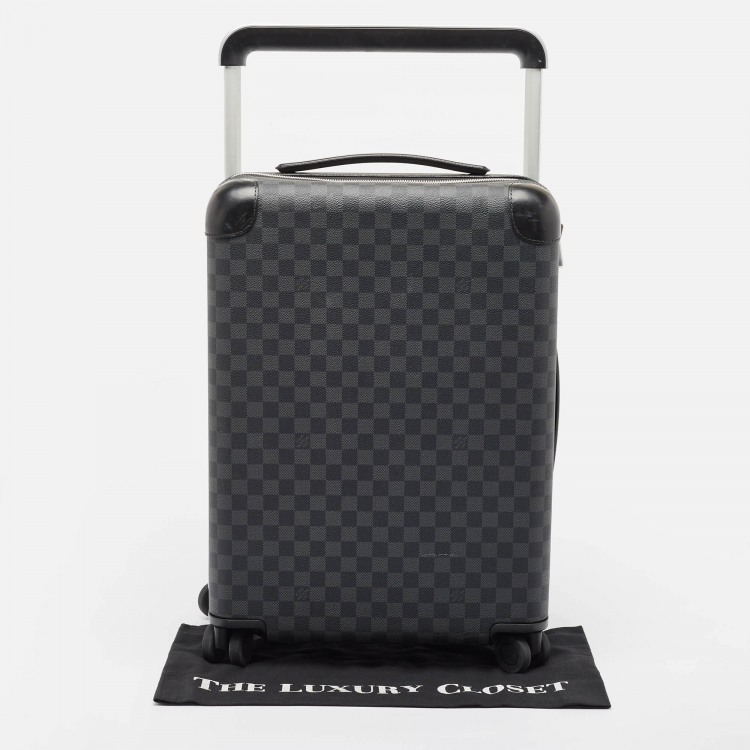 Pre Owned Louis Vuitton Damier Graphite Canvas Horizon 55 Suitcase