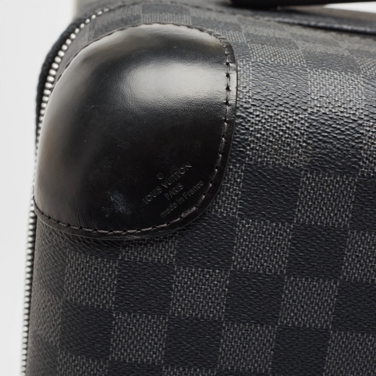 Pre Owned Louis Vuitton Damier Graphite Canvas Horizon 55 Suitcase