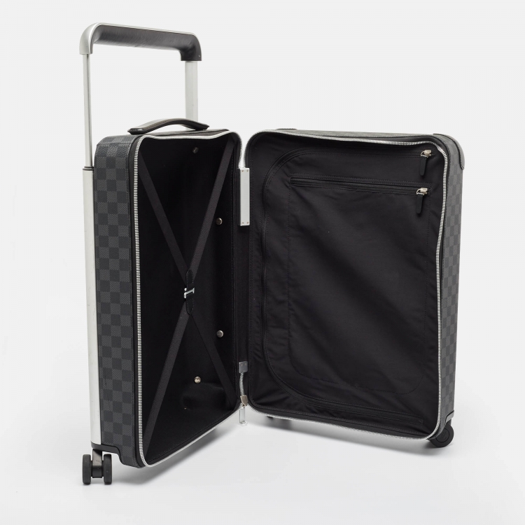 Pre Owned Louis Vuitton Damier Graphite Canvas Horizon 55 Suitcase