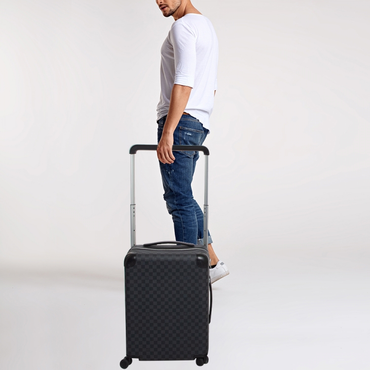Pre Owned Louis Vuitton Damier Graphite Canvas Horizon 55 Suitcase