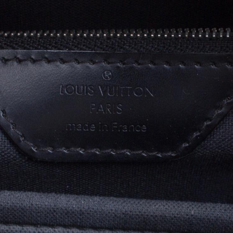 Pre Owned Louis Vuitton Damier Graphite Canvas Porte Documents Voyage GM Bag
