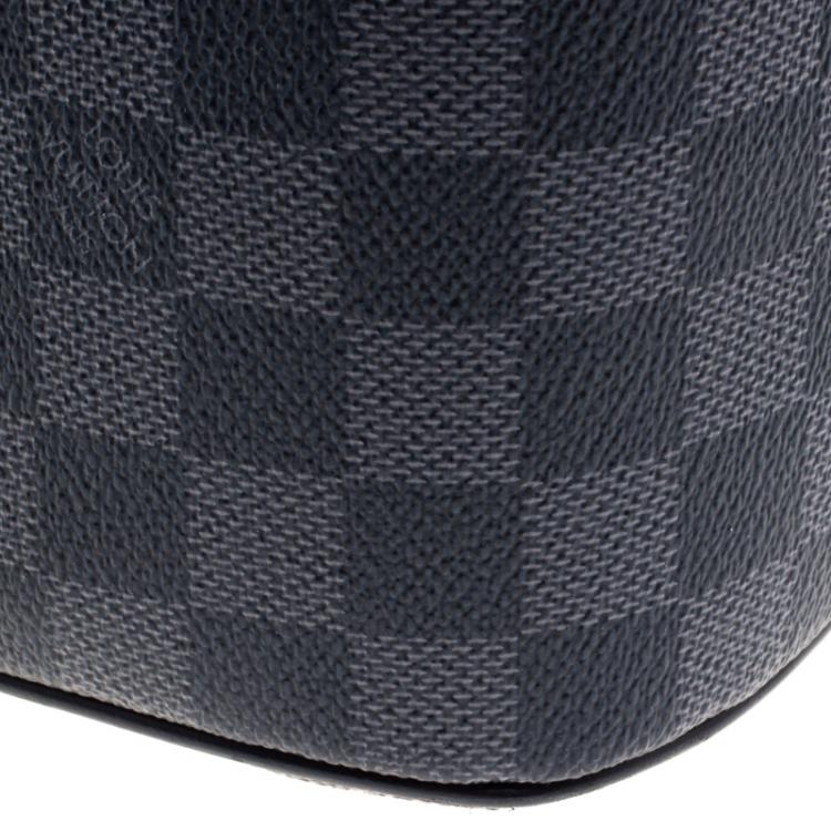 Pre Owned Louis Vuitton Damier Graphite Canvas Porte Documents Voyage GM Bag