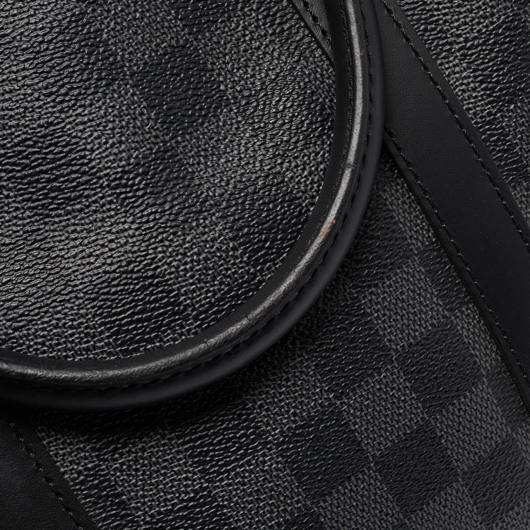 Pre Owned Louis Vuitton Damier Graphite Canvas Porte-Documents Voyage PM Bag